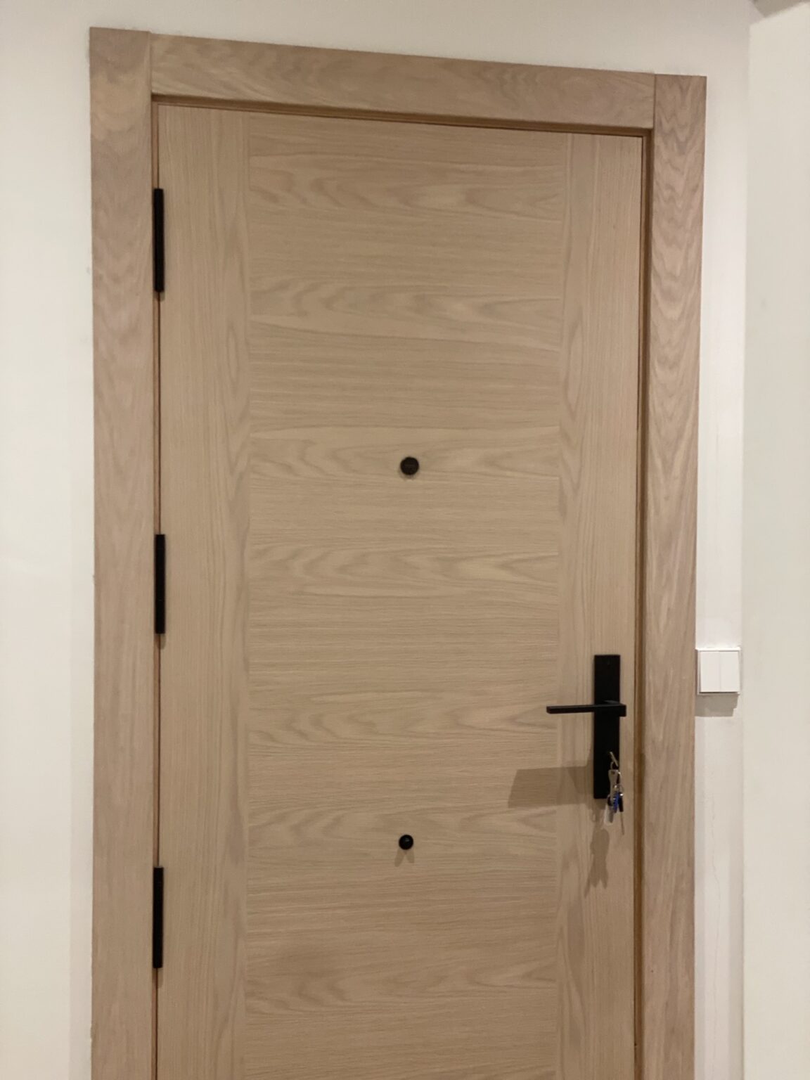 puerta de interior beige